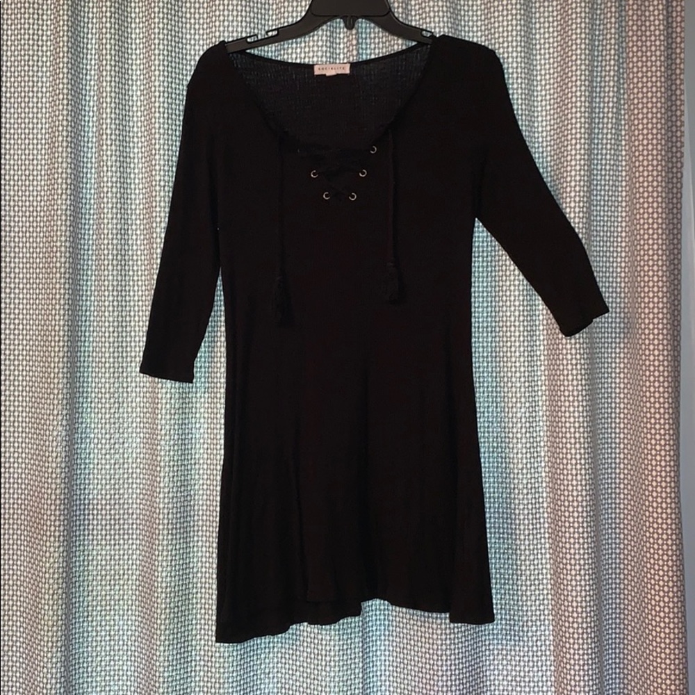 black dress